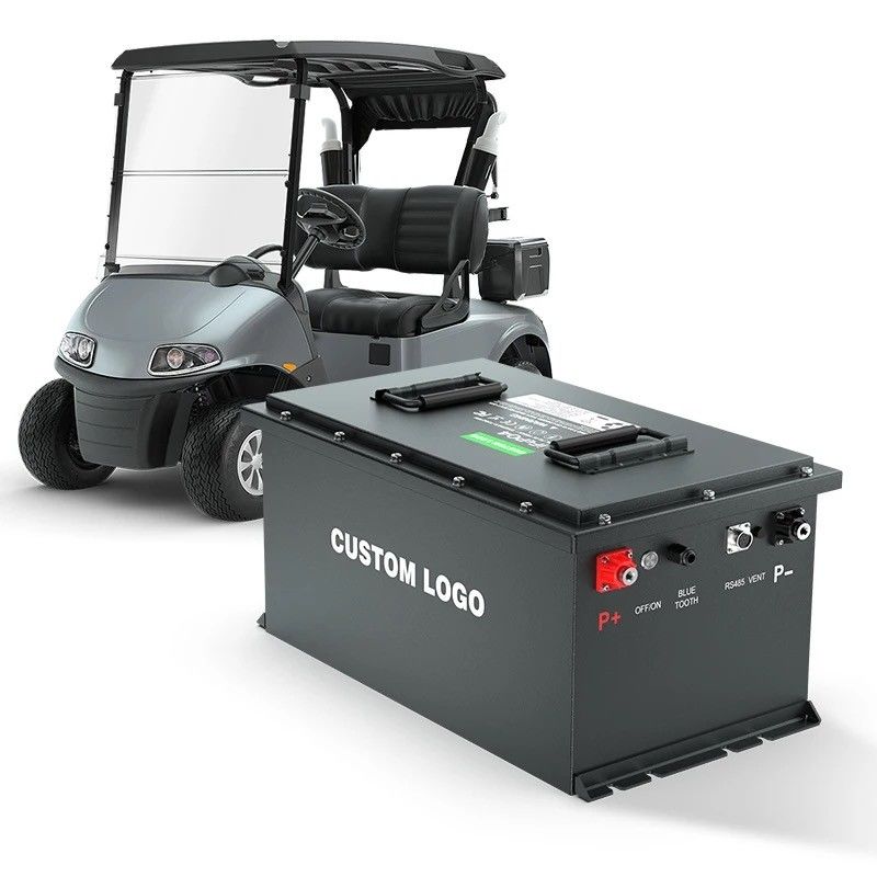 51.2V 105Ah LiFePO4 batteria del carrello da golf vita a lungo ciclo EV LifePo4 batteria 48V 100Ah 200Ah