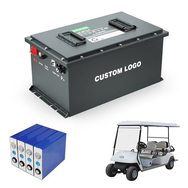 IP67 batteria al litio ferro fosfato carrello da golf Lifepo4 batteria agli ioni di litio 51.2v ciclo profondo