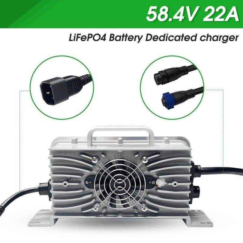 58.4V 100ah 105ah 200ah Golf Cart LiFePO4 batteria elettrica agli ioni di litio 51.2V Deep Cycle IP64