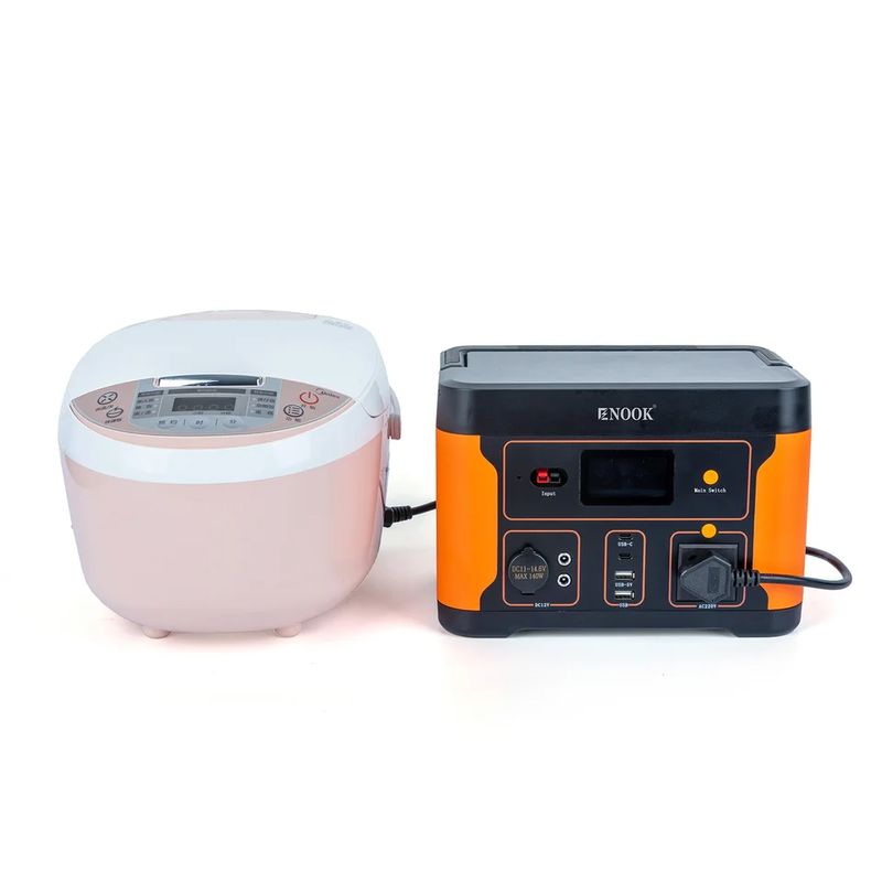 Puro Sine Wave 500W Stazione elettrica portatile con porte USB C e batteria